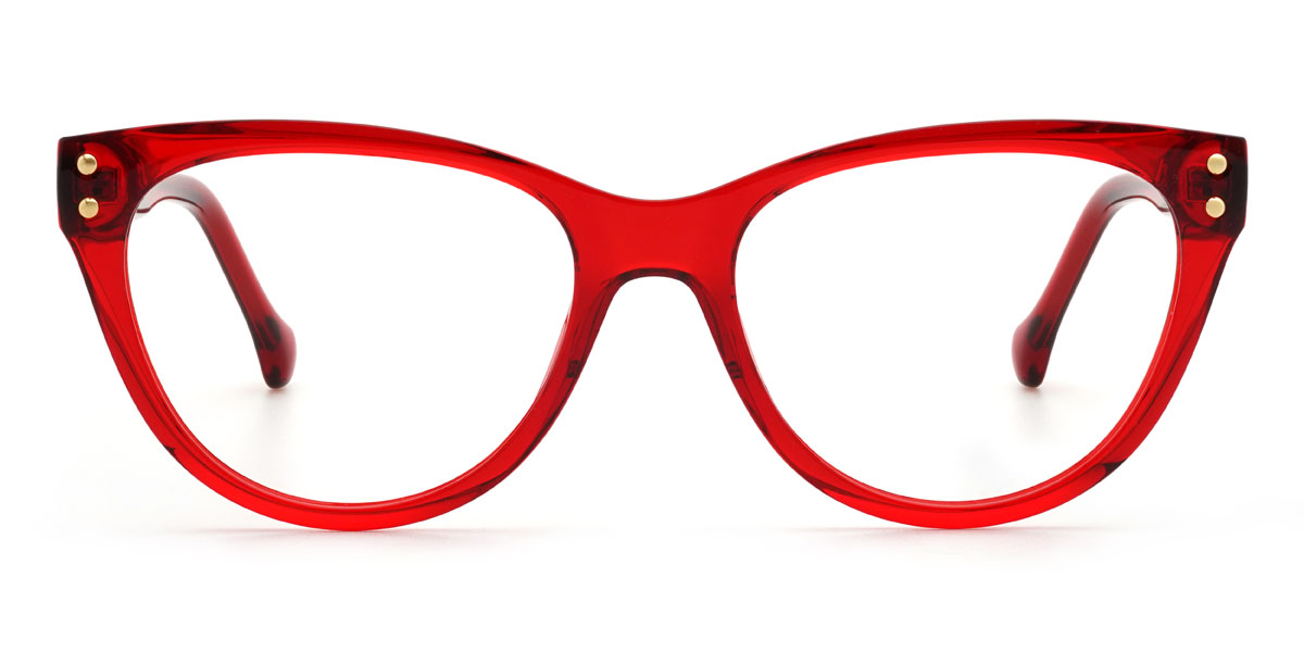 Red Ulises - Cat Eye Glasses