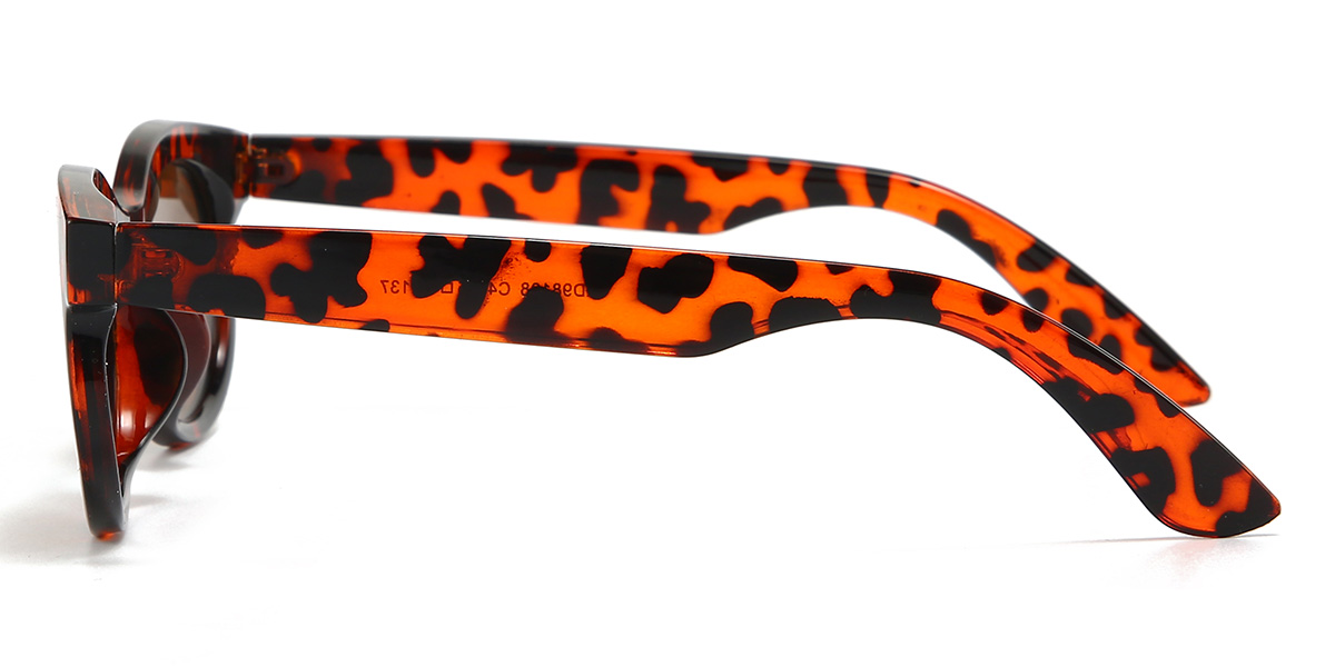 Teknősbéka barna Jannat Szemüveg - Oval Sunglasses