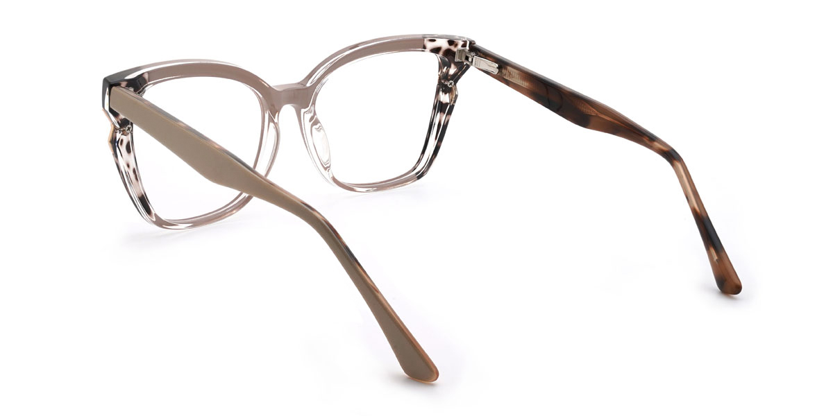 Camée Brun Brun Taches Marta Lunettes - Square Glasses