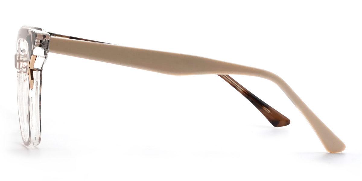 Camée Brun Brun Taches Marta Lunettes - Square Glasses