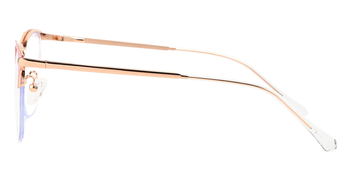 Zlato ružová Camari Okuliare - Aviator Glasses
