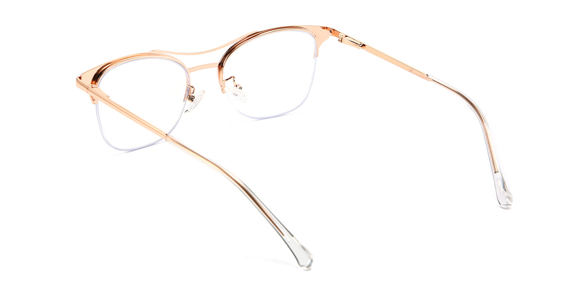 Zlato ružová Camari Okuliare - Aviator Glasses