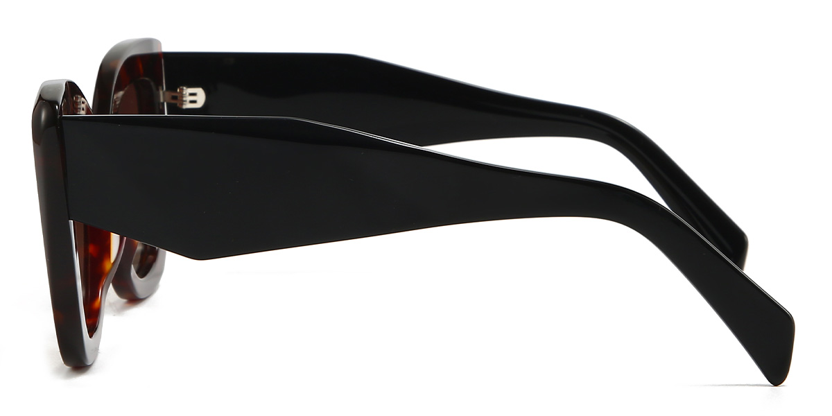 Écaille de tortue Marron Kaidence Lunettes - Cat Eye Sunglasses