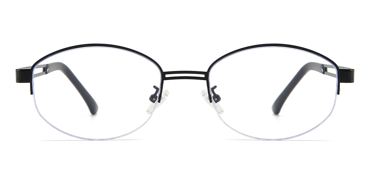 Black Mileena - Oval Glasses