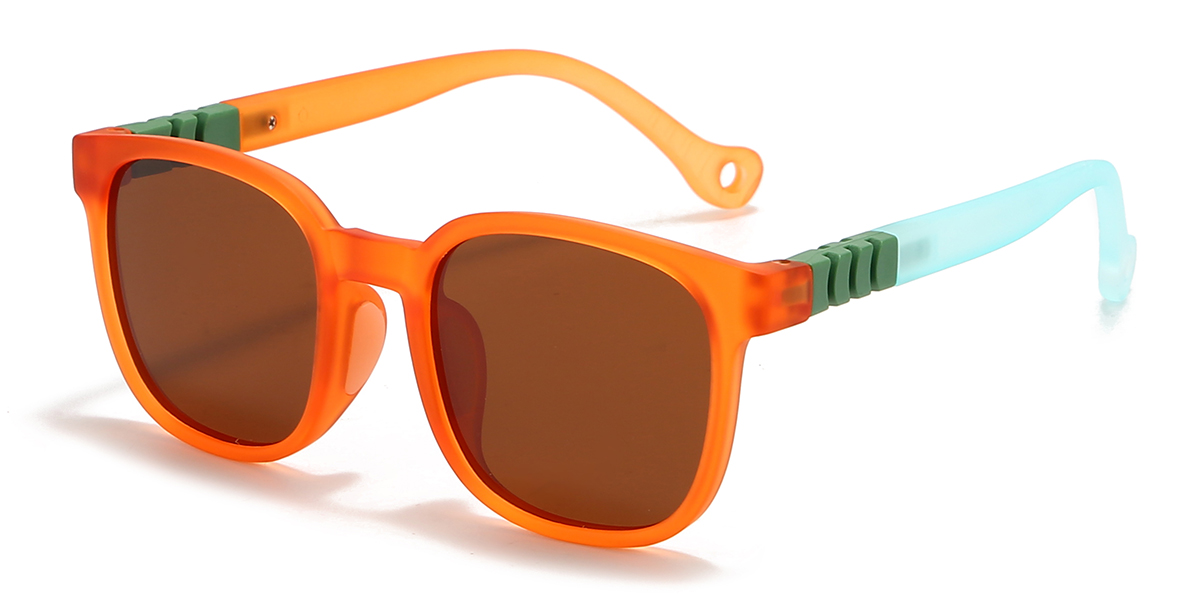 Orange Brown Danika (Age 3-6) Glasses - Kids Sunglasses
