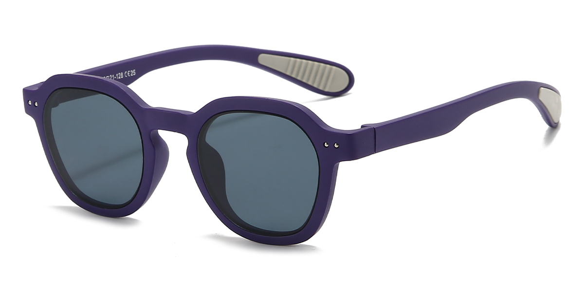Purple Grey Iverson (Age 3-6) Glasses - Kids Sunglasses
