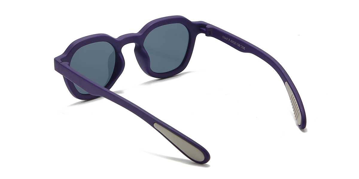 Purple Grey Iverson (Age 3-6) Glasses - Kids Sunglasses
