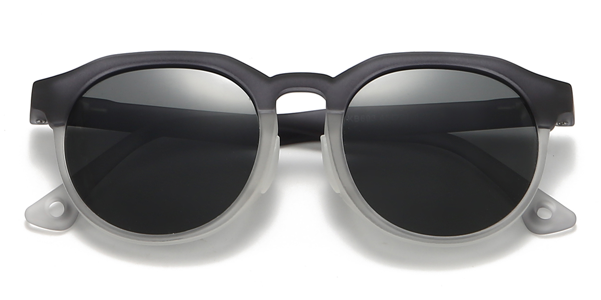 Gradient Grey Grey Gonzalo (Age 7-9) Glasses - Kids Sunglasses