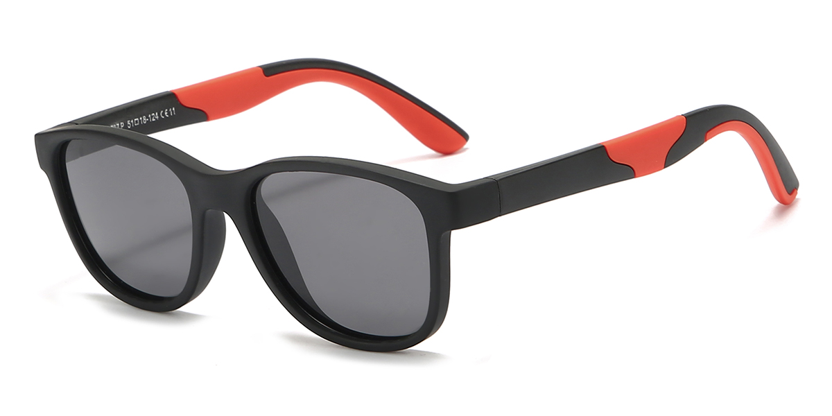 Negro Gris Randall (Age 7-9) Gafas - Kids Sunglasses