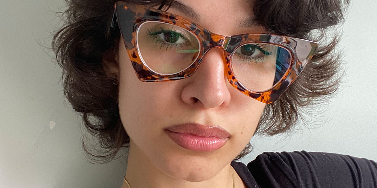 Tortoiseshell Debra Glasses - Cat Eye Glasses