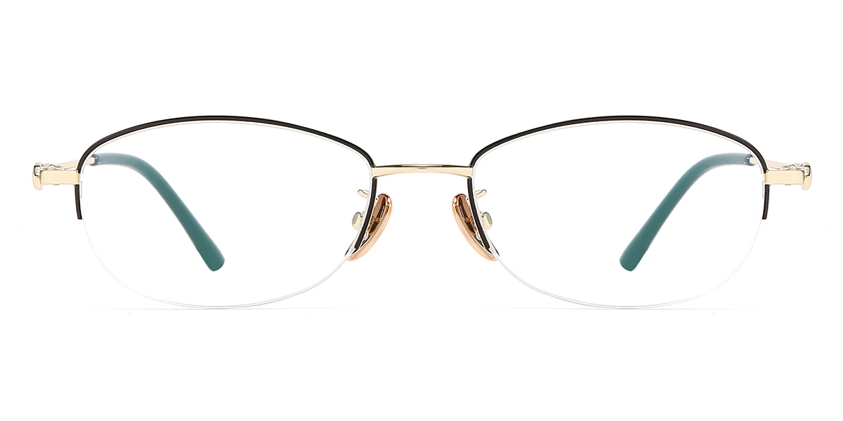 Black Jacari - Oval Glasses