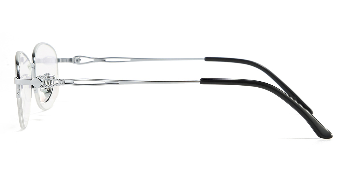 Ezüst Jacari Szemüveg - Oval Glasses