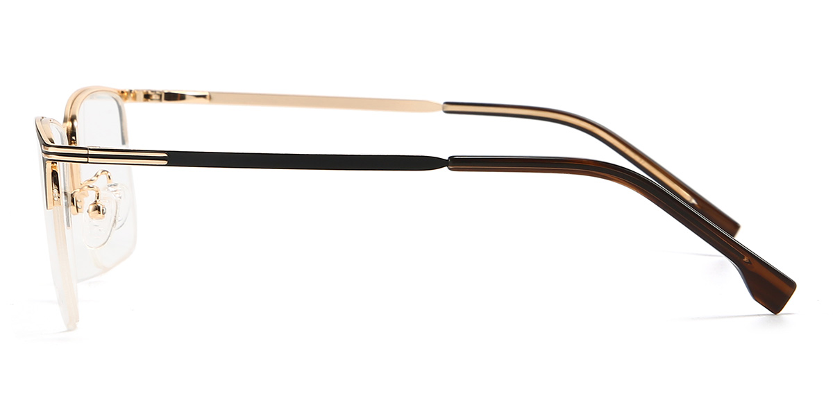 Hnedý Vedika Okuliare - Rectangle Glasses