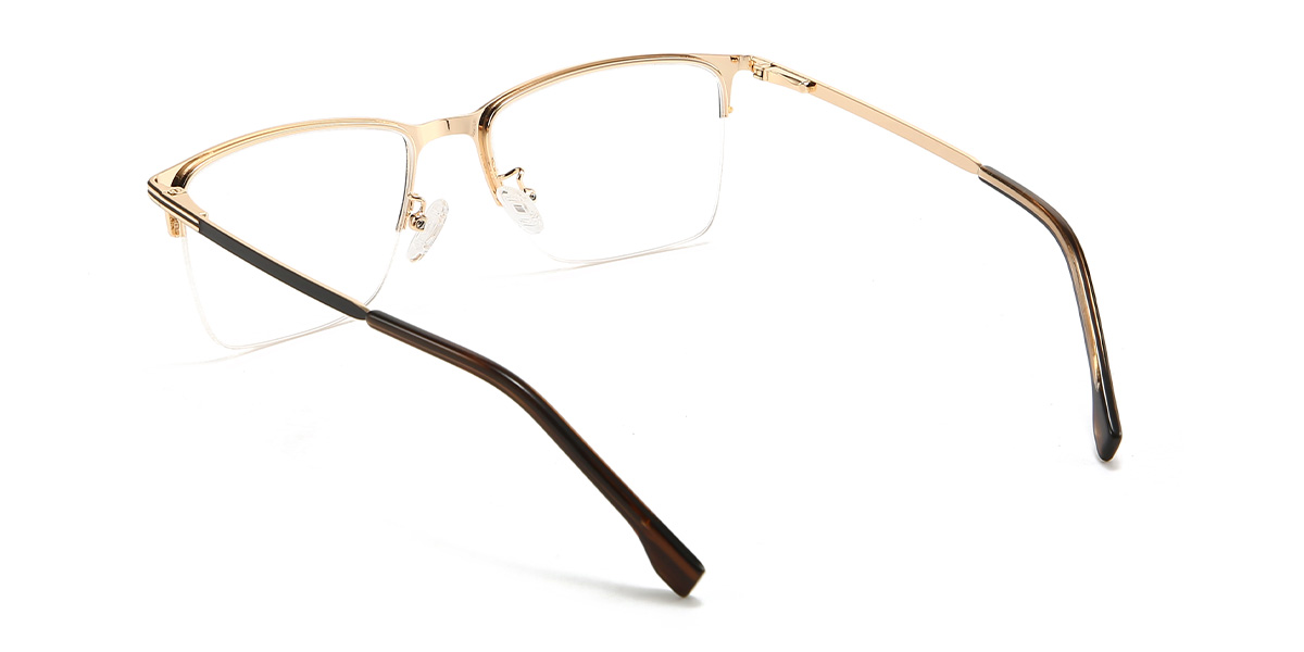 Hnedý Vedika Okuliare - Rectangle Glasses