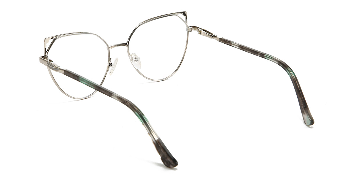 Gris argenté Deangelo Lunettes - Cat Eye Glasses