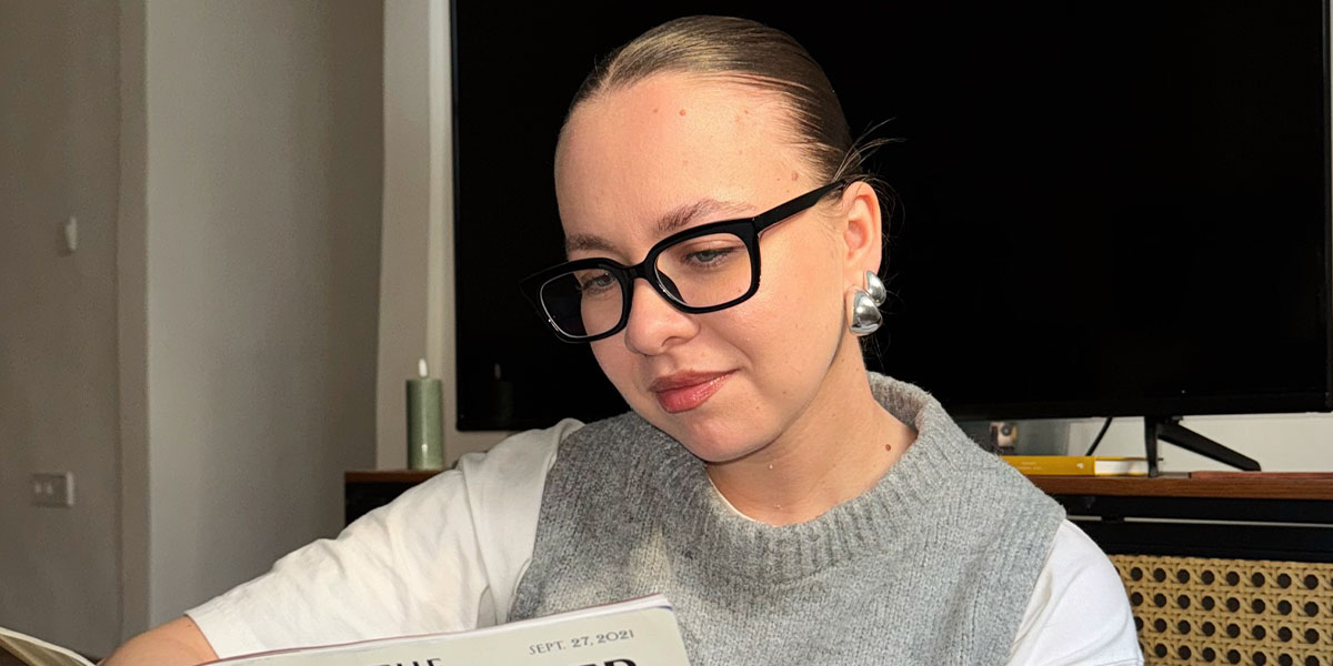 Black Bivins Glasses - Rectangle Glasses