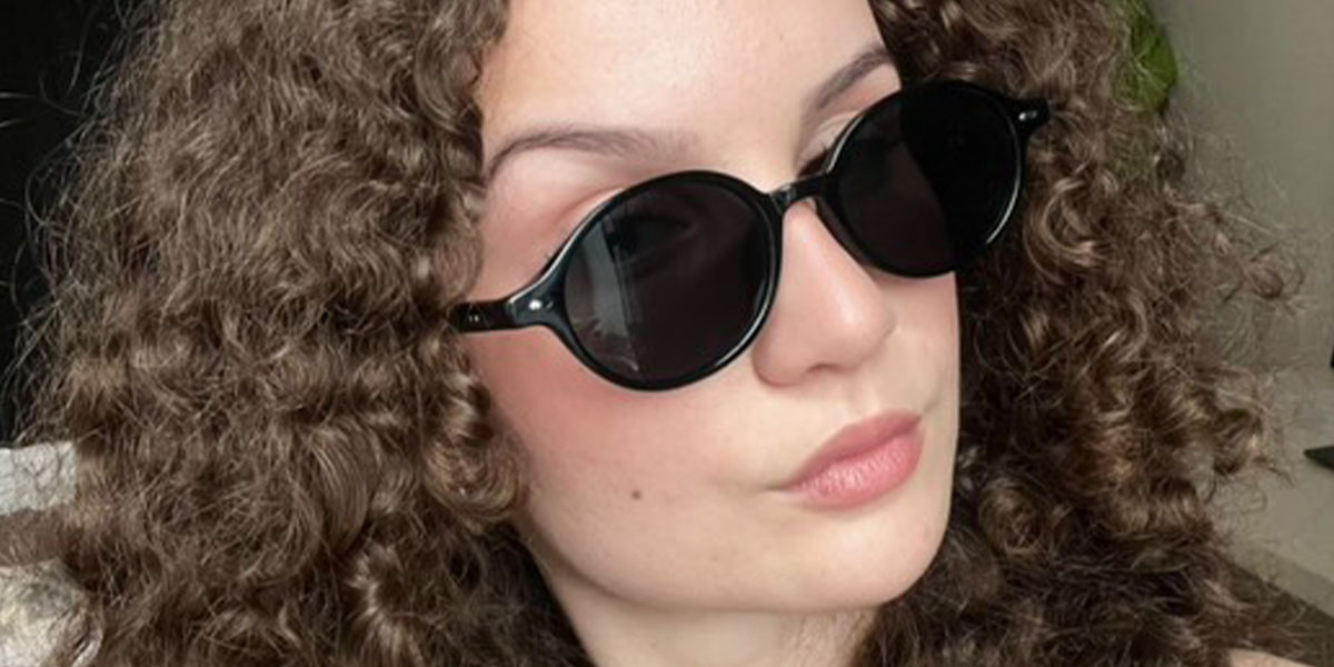 Black Grey Dale Glasses - Oval Sunglasses