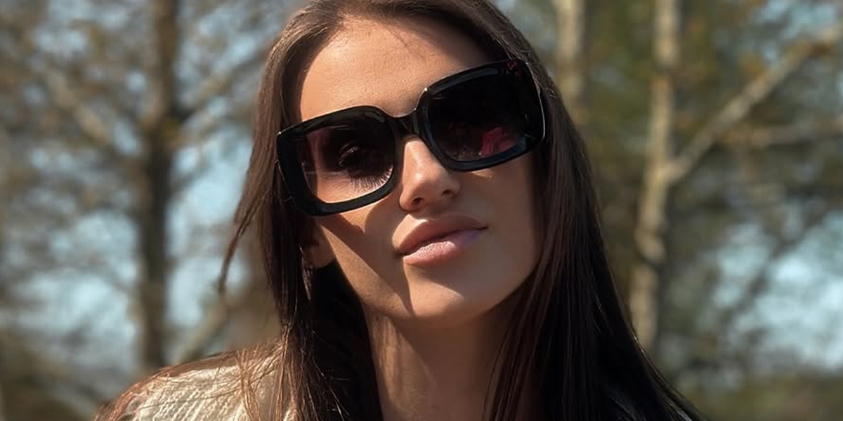 Black Grey Triston Glasses - Rectangle Sunglasses