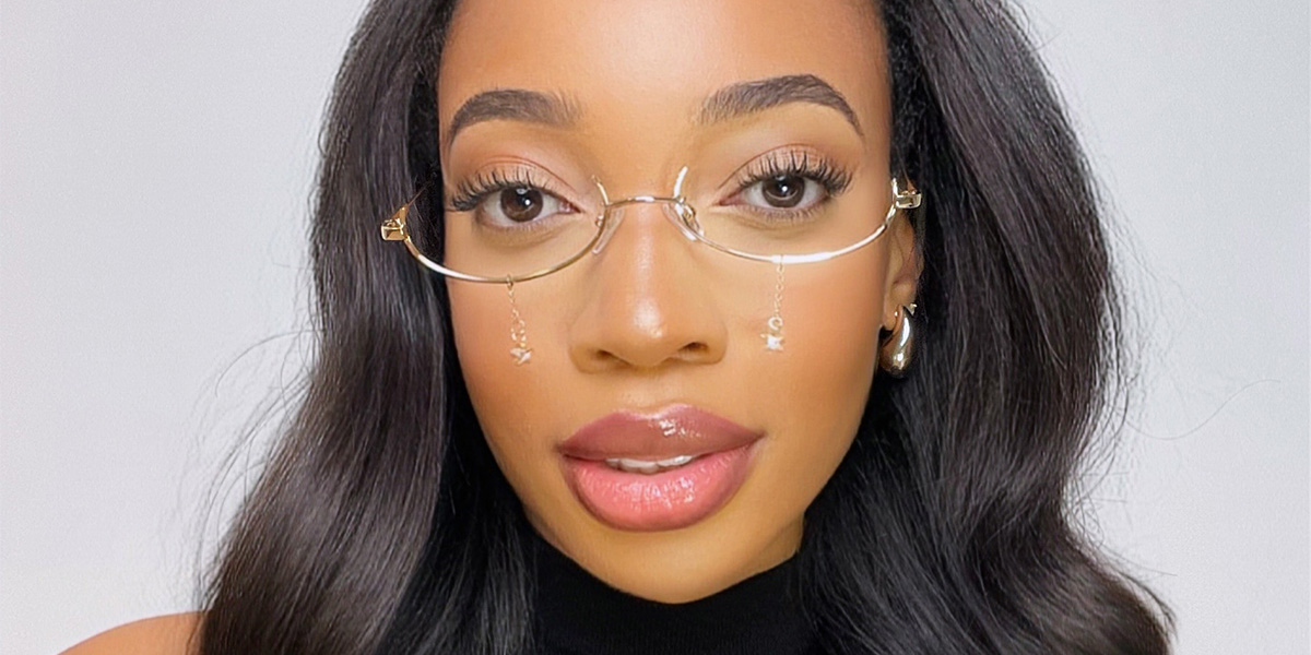 Gold Oaklee Glasses - Oval Glasses