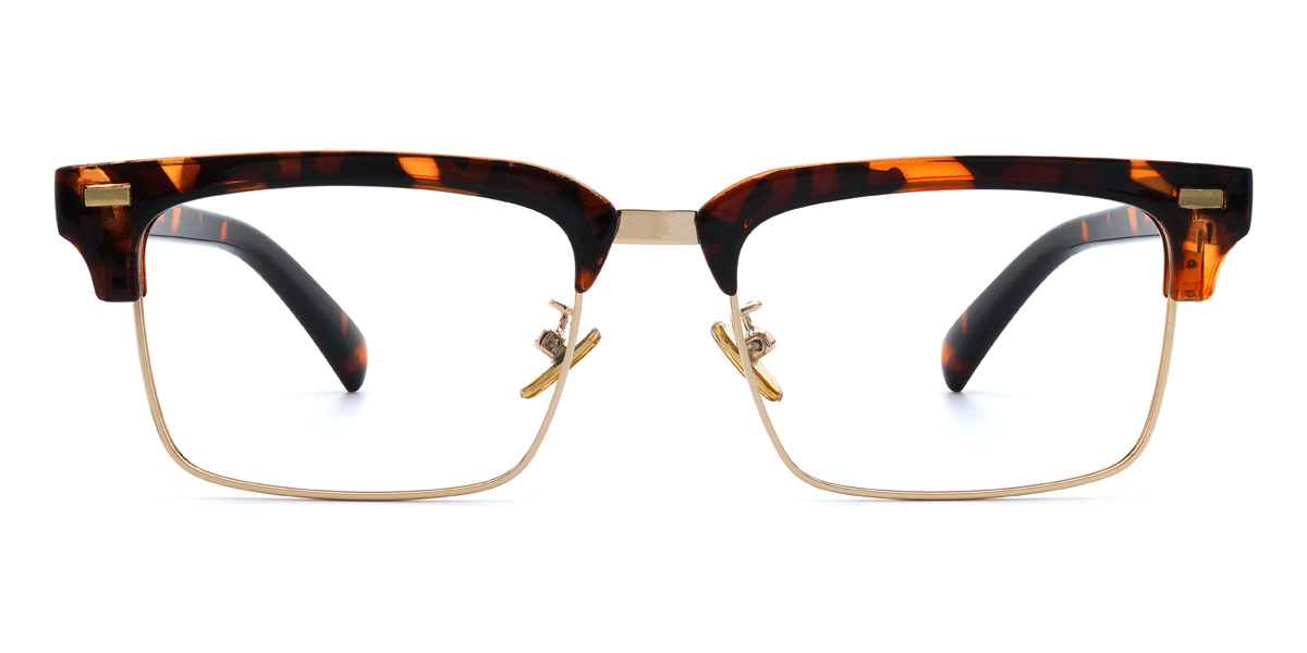Tortoiseshell Rajveer - Rectangle Glasses