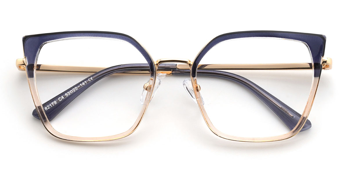 Blau Karley Brille - Square Glasses