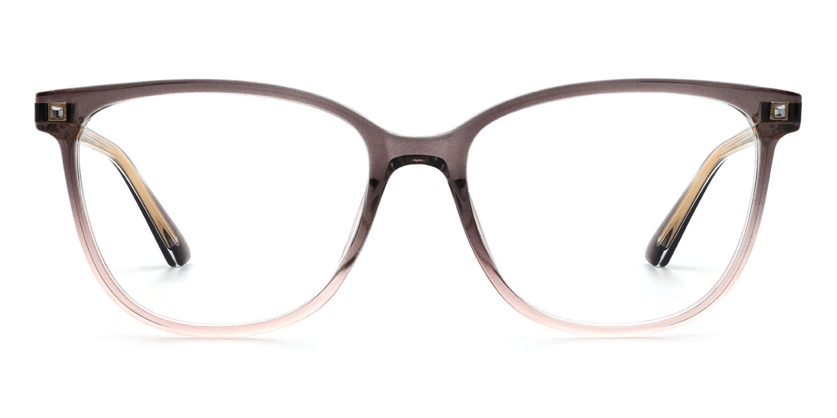 Grau Rosa Nirvi - Rectangle Glasses
