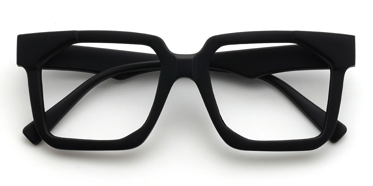 Black Xitlali Glasses - Square Glasses