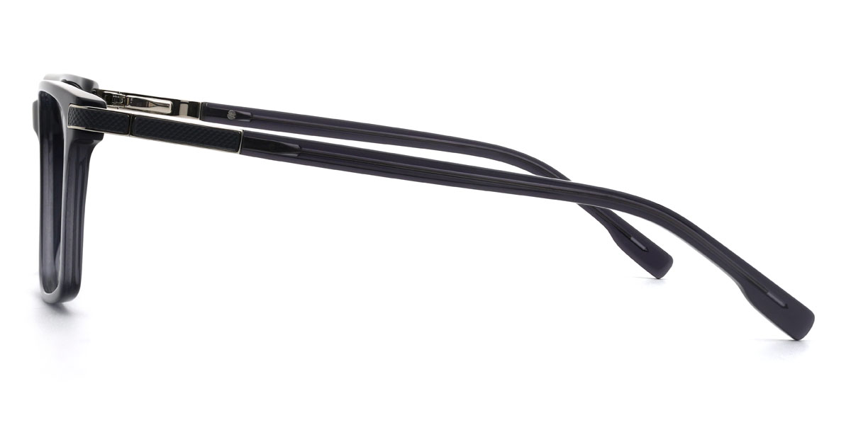 Grau Lyndon Brille - Rectangle Glasses