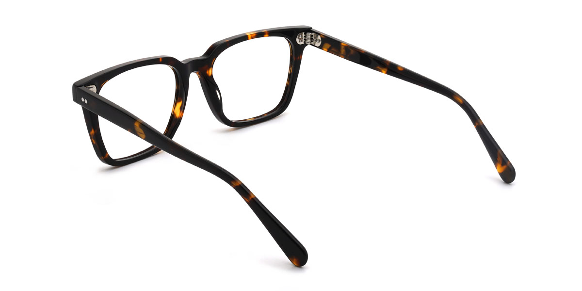 Tortoiseshell Defne Glasses - Rectangle Glasses