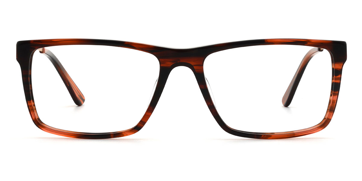 Tortoiseshell Mariela - Rectangle Glasses