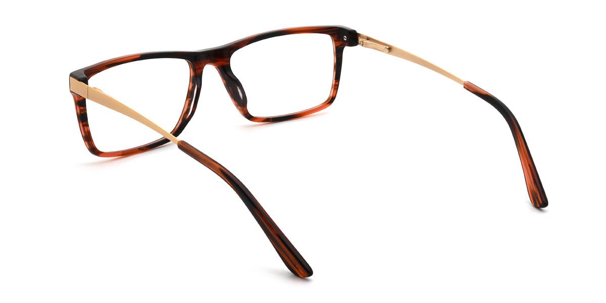 Tortoiseshell Mariela Glasses - Rectangle Glasses