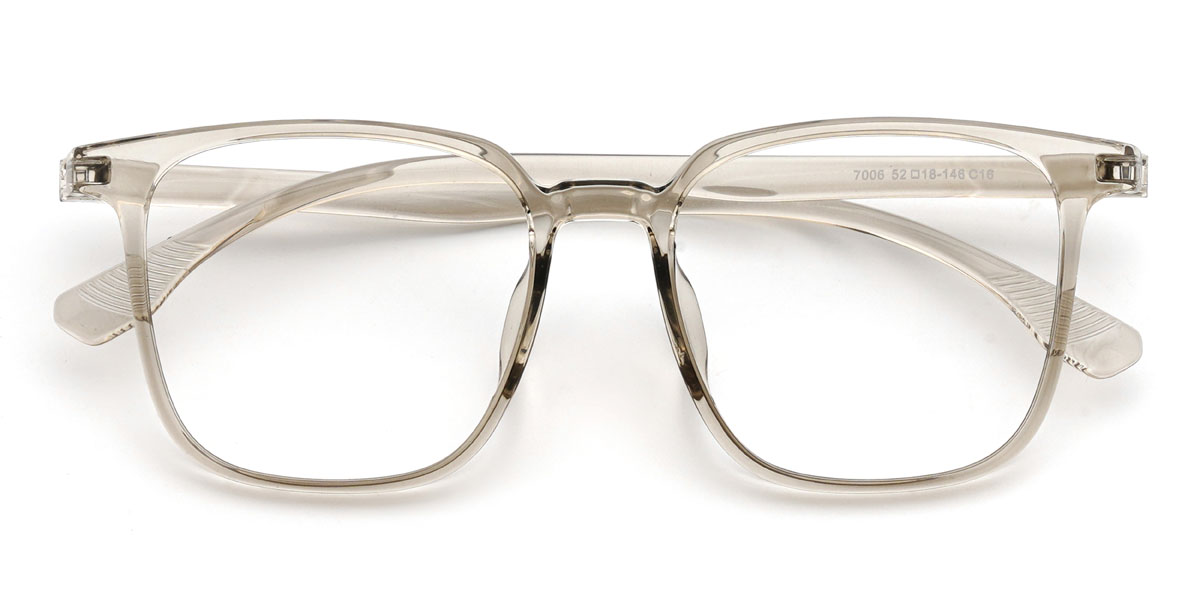 Gris claro Salome Gafas - Square Glasses