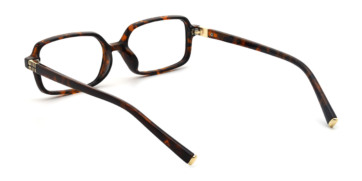 Tortoiseshell Judd Glasses - Rectangle Glasses
