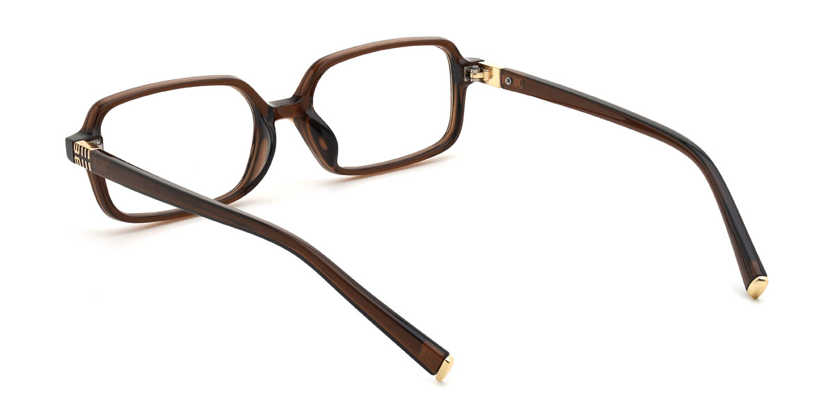 Hnedý Judd Okuliare - Rectangle Glasses
