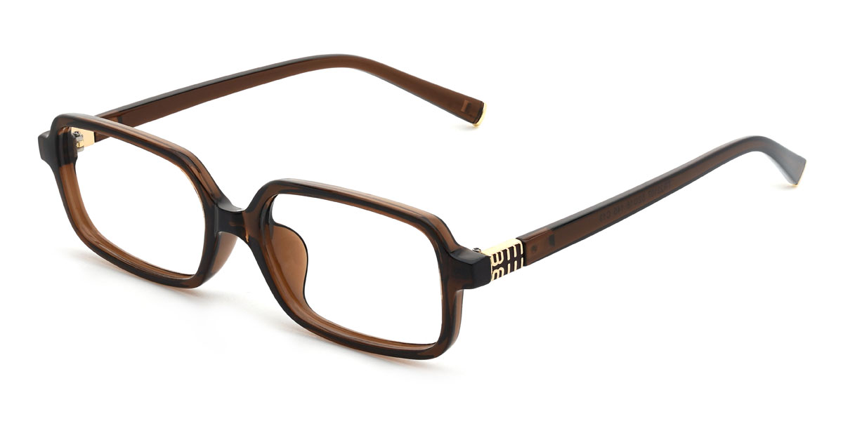 Hnedý Judd Okuliare - Rectangle Glasses