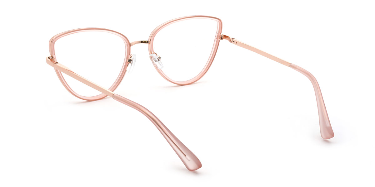 Svetloružová Derrick Okuliare - Cat Eye Glasses
