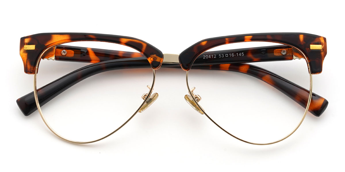 Arany teknősbéka Jassim Szemüveg - Round Glasses