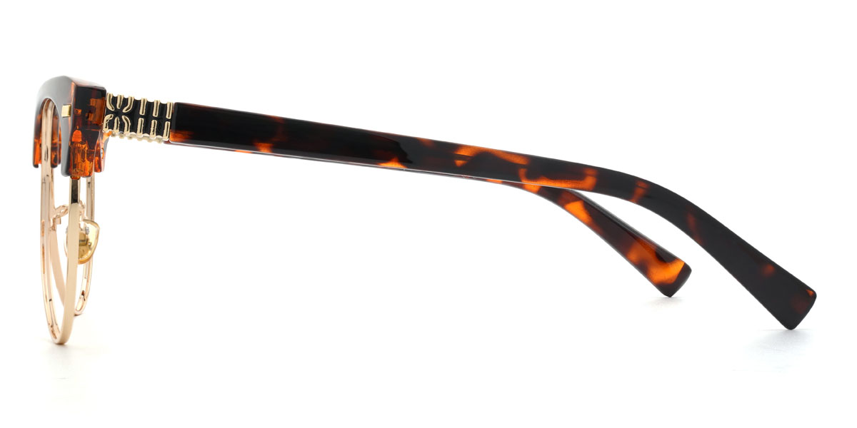 Arany teknősbéka Jassim Szemüveg - Round Glasses