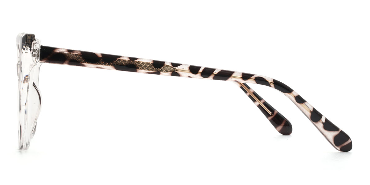 Grey Stripe Nkanyezi Glasses - Square Glasses