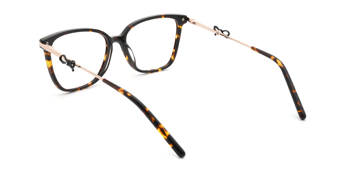 Tortoiseshell Riddhi Glasses - Rectangle Glasses