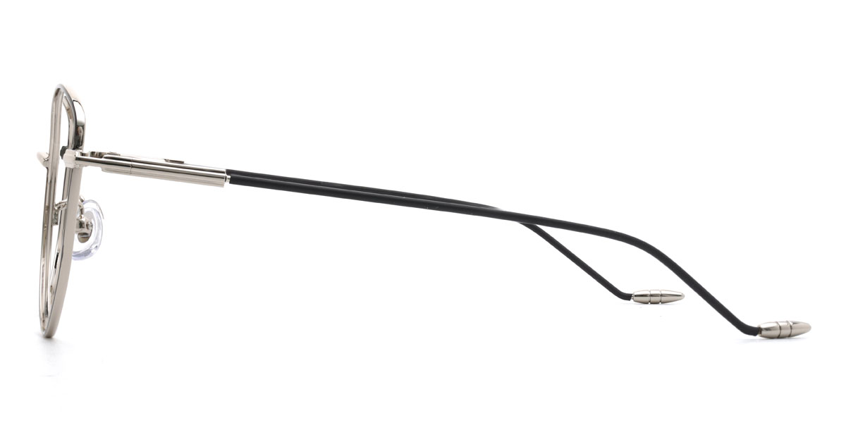 Black Silver Ariadna Glasses - Cat Eye Glasses