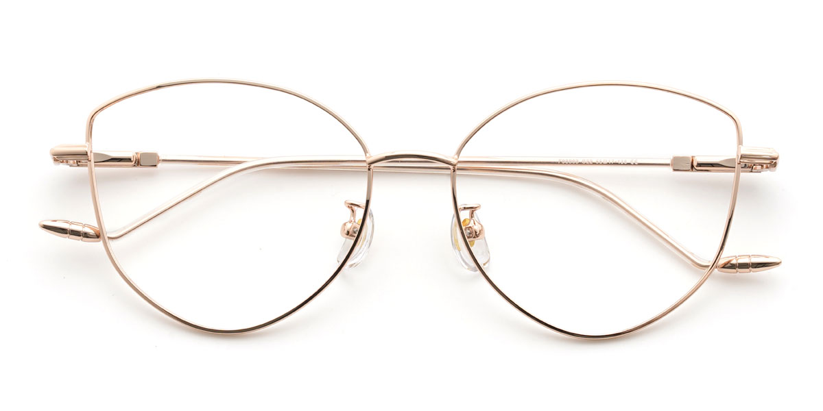 Gold Ariadna Glasses - Cat Eye Glasses