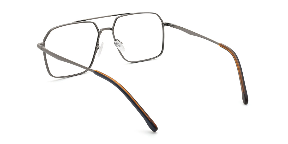 Navy Ghazal Glasses - Aviator Glasses