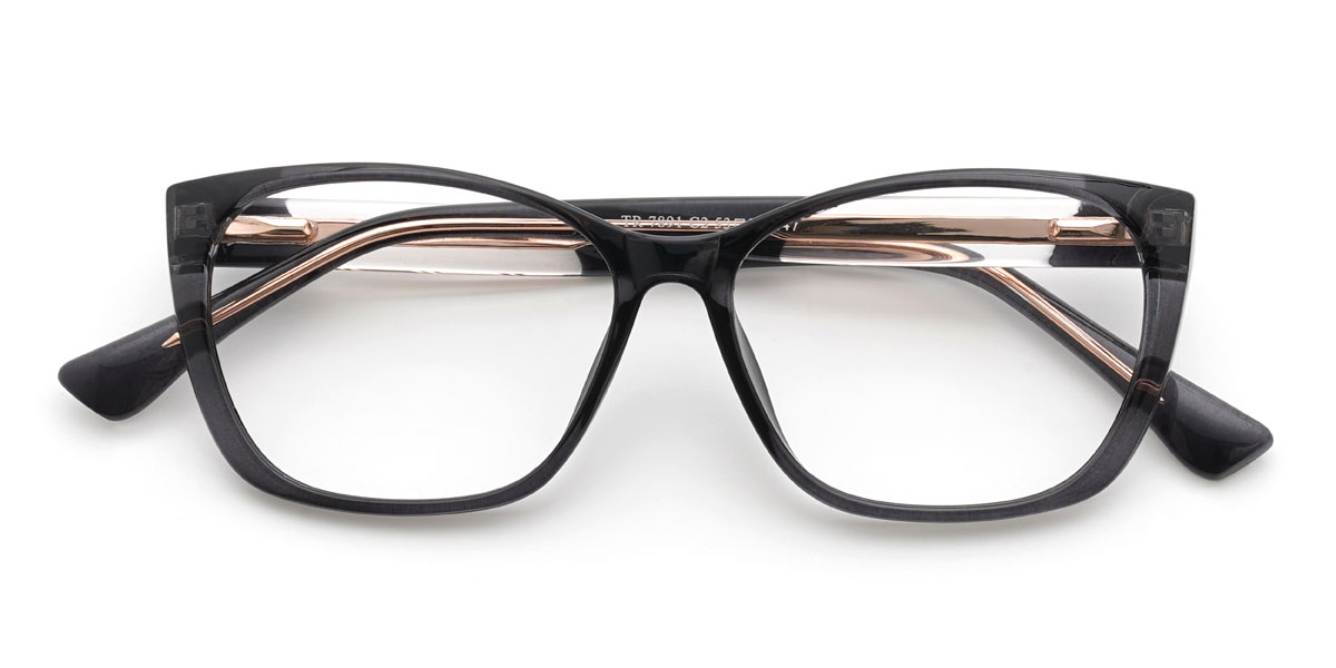 Grey Henrique Glasses - Rectangle Glasses