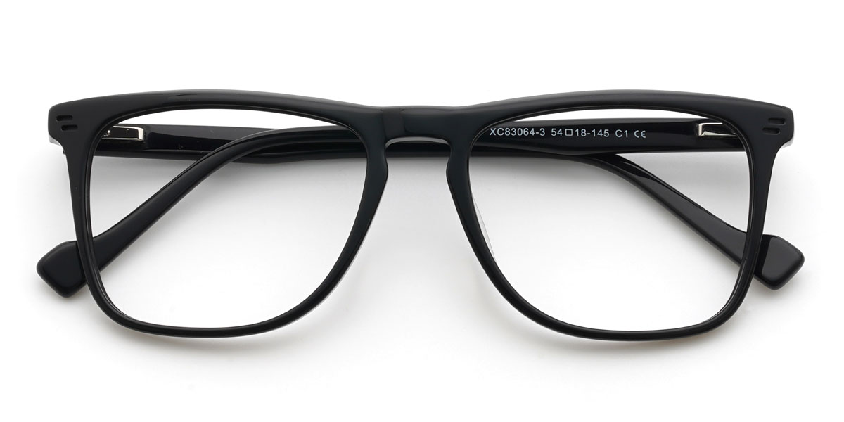 Fekete Jarrett Szemüveg - Rectangle Glasses