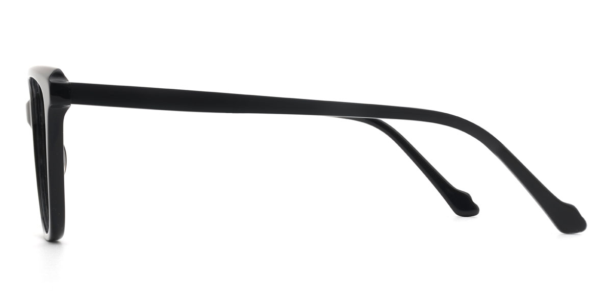 Black Prudence Glasses - Rectangle Glasses