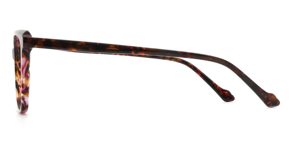 Red Tortoiseshell Prudence Glasses - Rectangle Glasses