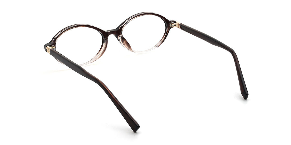 Black Tawny Andrea Glasses - Oval Glasses