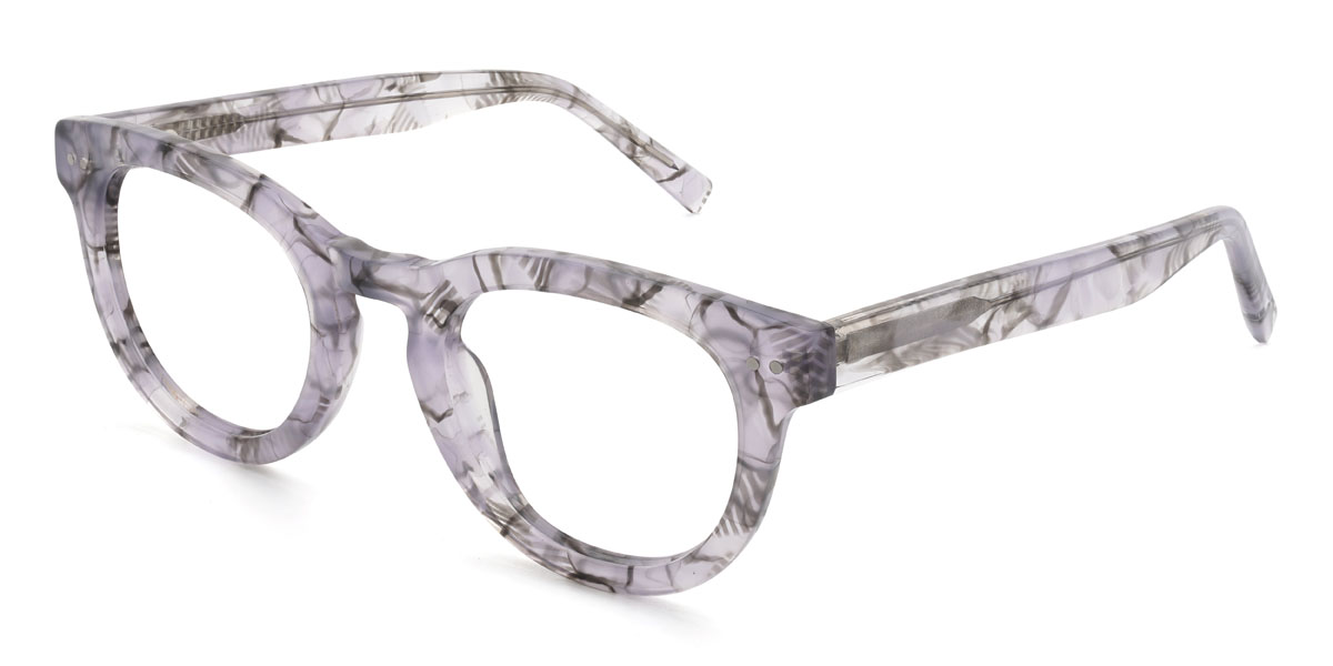 Marble Klara Glasses - Oval Glasses