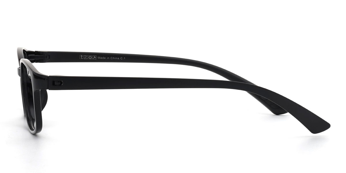 Black Graciela Glasses - Rectangle Glasses